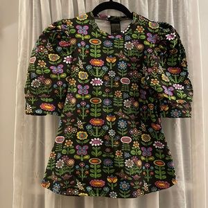 Nooworks Flower puff sleeve small